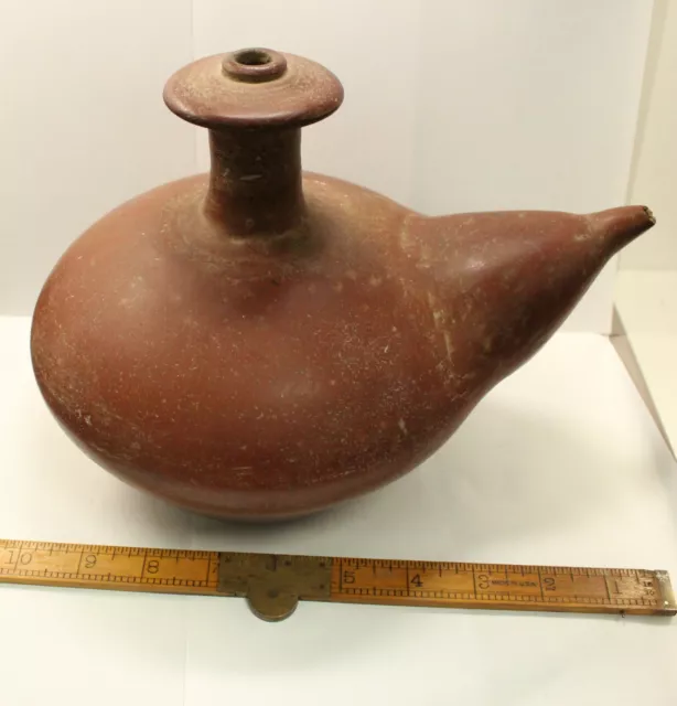 Antique Burmese Kendi or Ritual Ceramic Pot (Large)