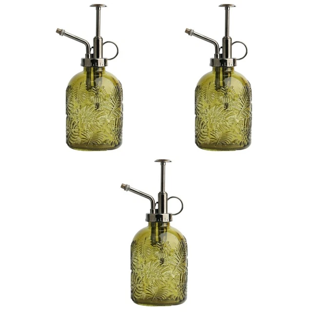 3 Pack Flower Spray Bottle Watering Can Glass Spray Bottle Water Sprayer Indoor