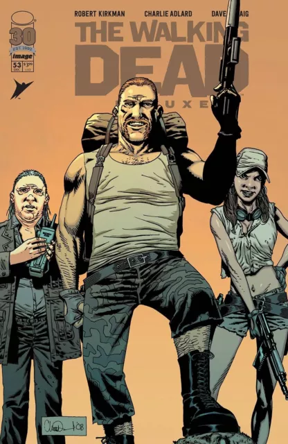 Walking Dead Deluxe #53 Cover B Adlard Image Comics 2022 NM+