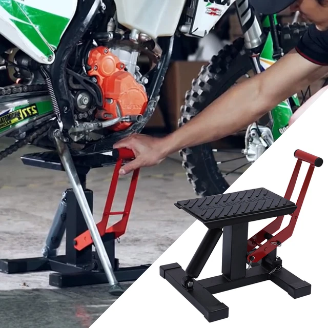 Supporto di sollevamento moto supporto mx supporto sollevatore motocross enduro con ammortizzatore 150 kg