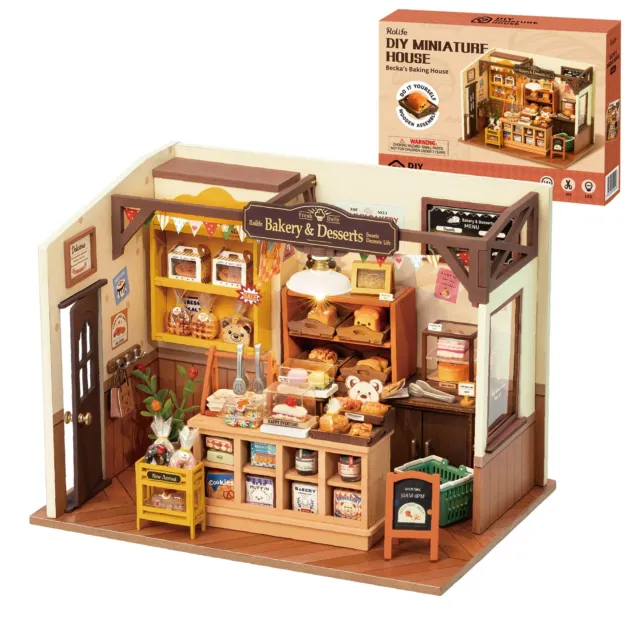 Robotime Mini Tua Doll House Kit Model House Mini Tua Kit wi... Ships from Japan