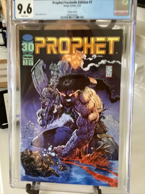 Prophet #1 9.6 Cgc Facsimile Cover B Capullo Image 2022 11