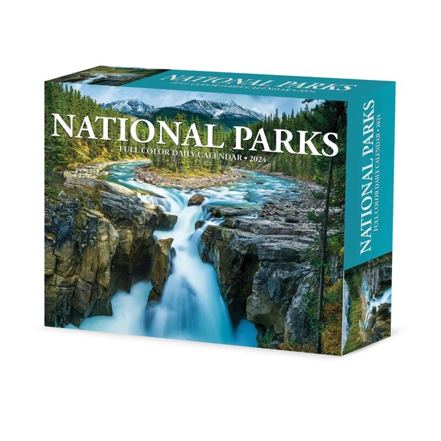 WILLOW CREEK PRESS, National Parks 2024 Desk Calendar 18.11 PicClick