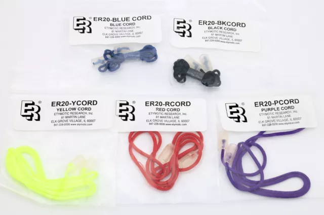 Etymotic Research ER-20 Neck Cord for ER-20 Musician Ear Plugs