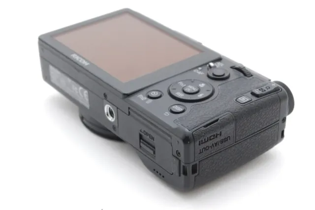 [NEAR MINT] Ricoh GR 16.2MP APS-C Compact Digital Camera Black From JAPAN 8