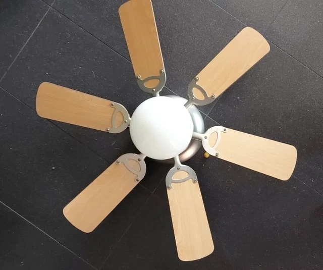 B&Q TWISTER CEILING Fan+light, reversible rotation, 3 speed+6