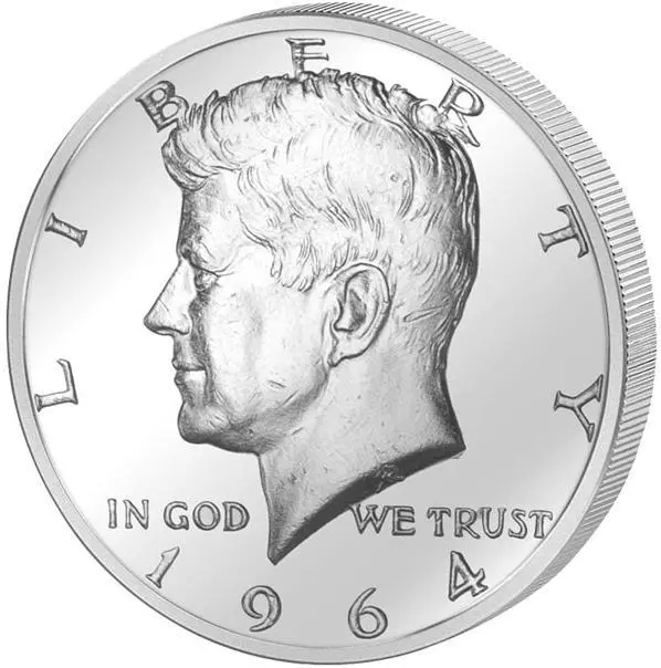 Usa Half Silber Dollar John F. Kennedy - Silbermünze - Silberbarren