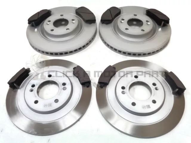 FRONT & REAR BRAKE DISCS & PADS FR 300mm RR 284mm FOR HYUNDAI i40 2011-2015