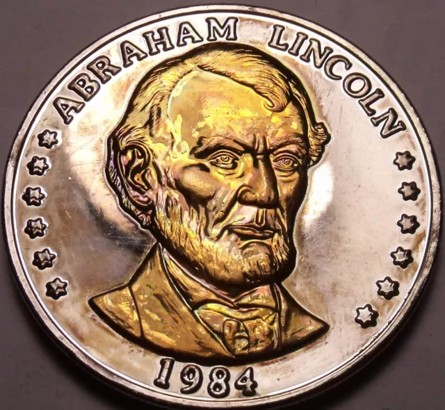 Historic Mint Double Eagle Abraham Lincoln Commemorative Medallion~Free Shipping