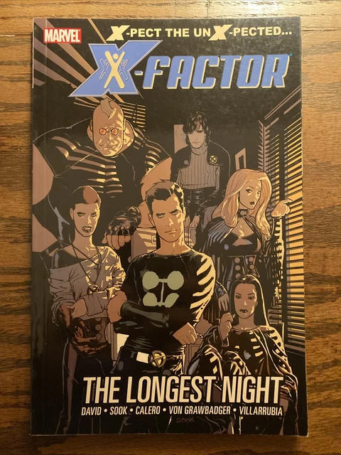 Marvel Graphic Novel X-Factor Vol 1 2007 The Longest Night TPB David 1st Print