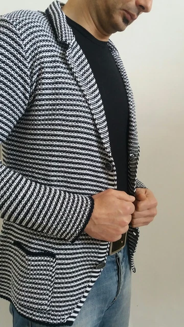 Cardigan Homme En Maille épais - Zip Devant, Poches, Manches Longues, Parfait Automne/hiver Décontracté - 3