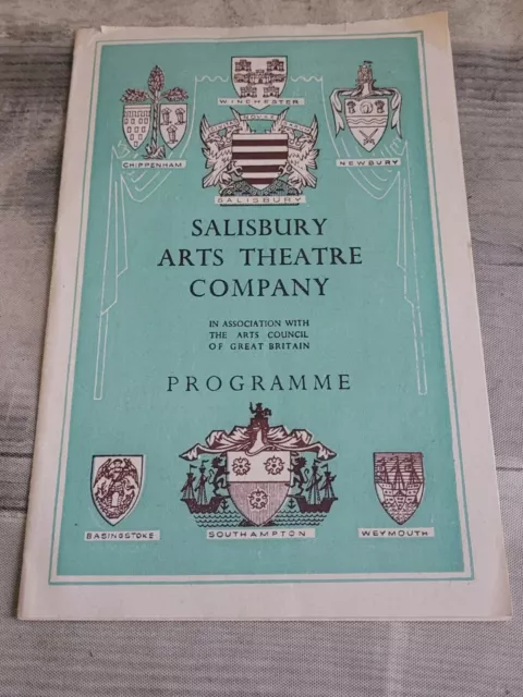 Salisbury Arts Theatre Company Programme Vintage Kenneth Williams