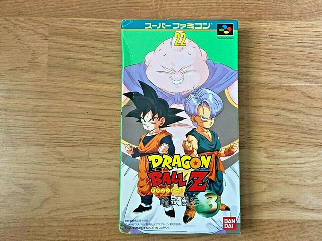 Jeu Dragon Ball Z Butoden 3 - Super Famicom (SFC) - Version Japonaise NTSC-J - Bon état