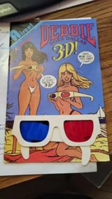 Debbie Does 3d VHTF Issue WITH 3D GLASSES!!