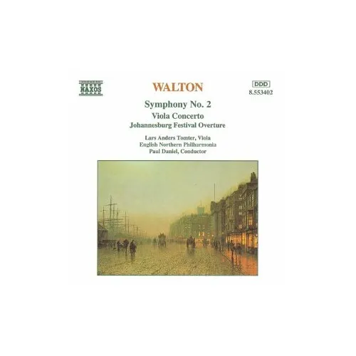 Walton: Symphony No. 2; Viola Concerto; Johannesburg Festival Over... -  CD 87VG