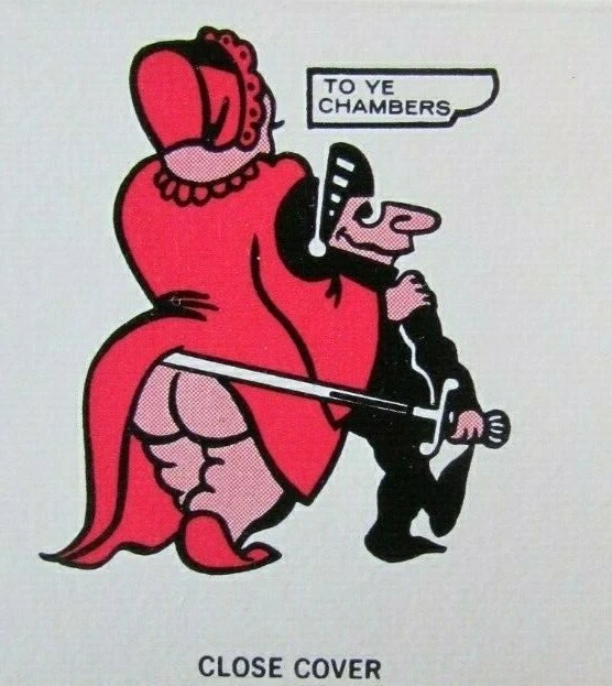 Girlie Lady: Cock N' Bull Pub Matchbook Matchcover (Montreal, Quebec) -E14