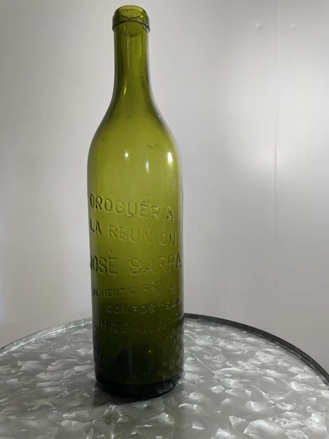 Drogueria Sarra Habana Medicine Cuban Bottle Vintage.
