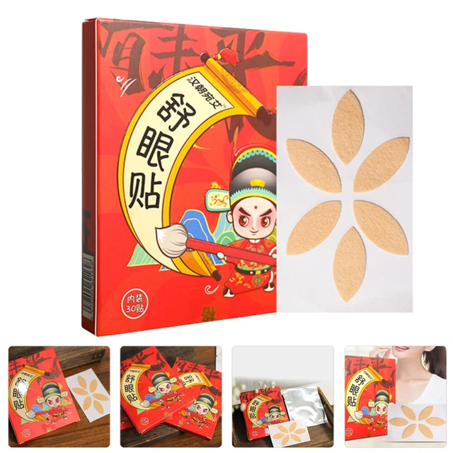 2 cajas Moxibustion Eye Pad Wormwood hierbas manchas en los ojos para el alivio de