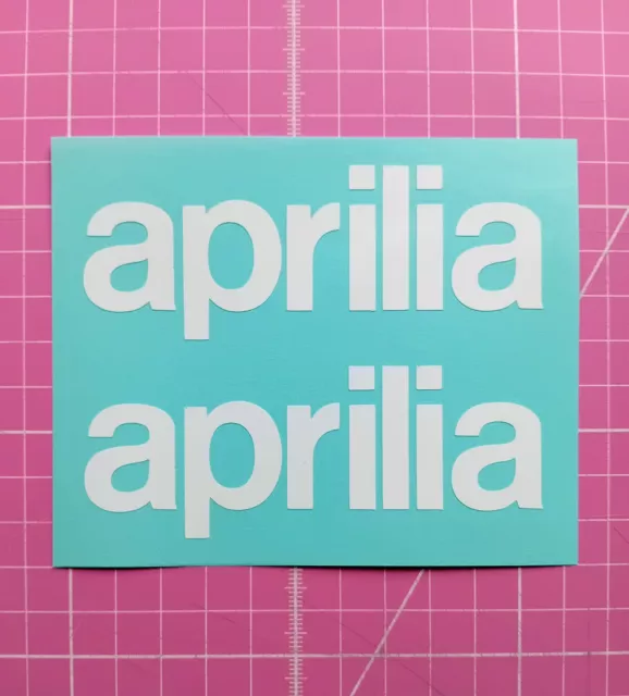 Aprilia Decals/Stickers x2