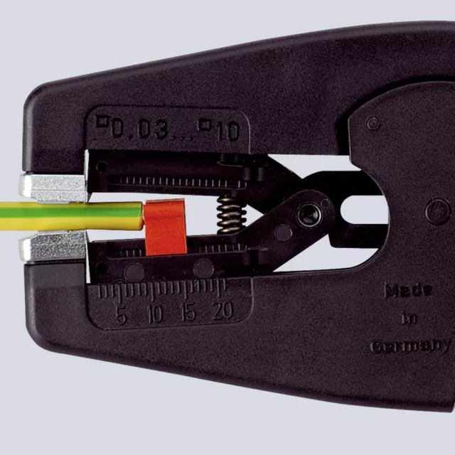 Knipex MultiStrip 10 12 42 195  Automatische Abisolierzange  0.03 bis 10 mm² ...