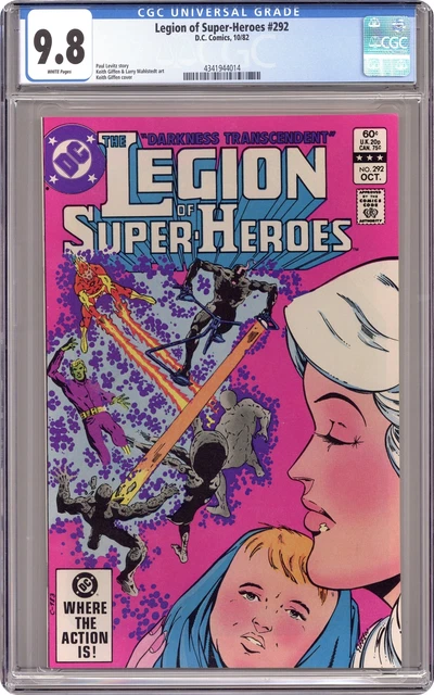 Legion of Super-Heroes #292 CGC 9.8 1982 4341944014