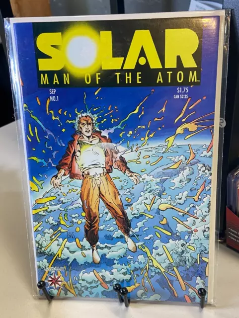 Solar Man of the Atom #1 valiant Very High Grade!! 1st Issue Valiant