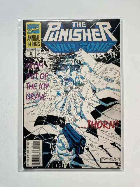 Punisher War Zone Annual #2 Marvel Comics 1994 Mid Or High Grade