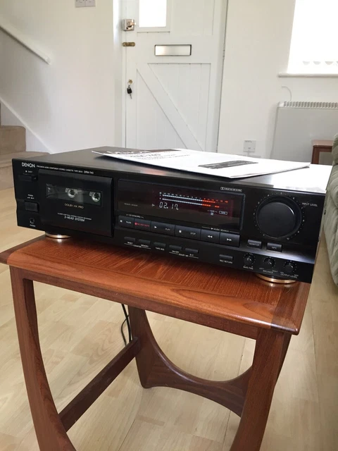 Platine Cassette Denon DRM-740 - 3 Têtes - Vintage 1995 - Bon état