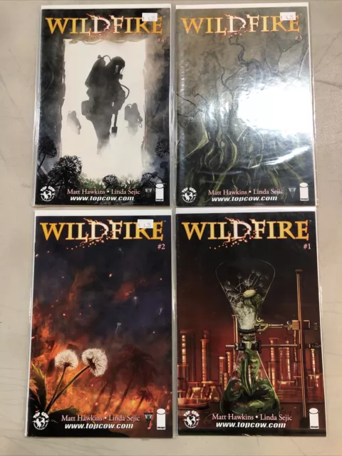 Wildfire (2014) #1 2 3 4 (VF+/NM) Complete Set Linda Sejic art Image Top Cow