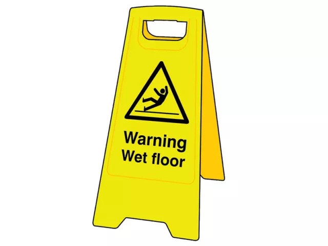 Scan Avvertimento Bagnato Pavimento - Resistente' a' Board SCA4702