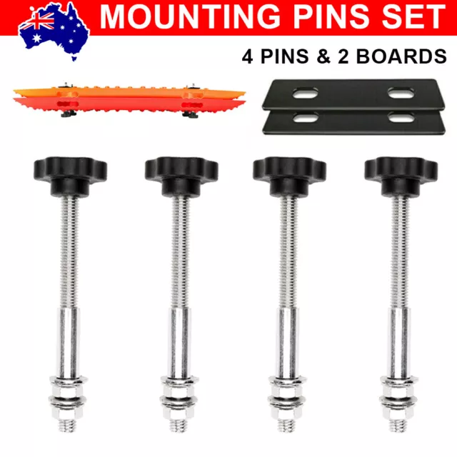 Recovery Tracks Mounting Pins Track Mount Holder Brackets Roof 4Wd Accessories