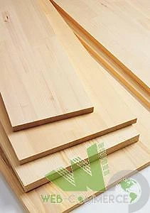 Tavola Lamellare Abete Spessore 18mm Lunghezza 1000mm