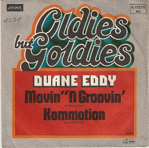 Duane Eddy - Movin&apos; &apos;N Groovin&apos; / Kommotion (7", Single) (Very Go