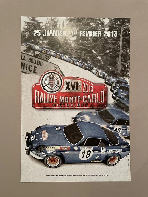 26th rallye monte carlo historique automobile club de monaco