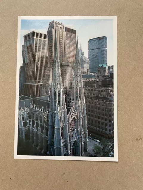 Vintage Postcard Of St. Patricks Cathedral New York City Unposted