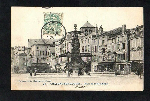 CPA CHALONS SUR MARNE - Place de la République
