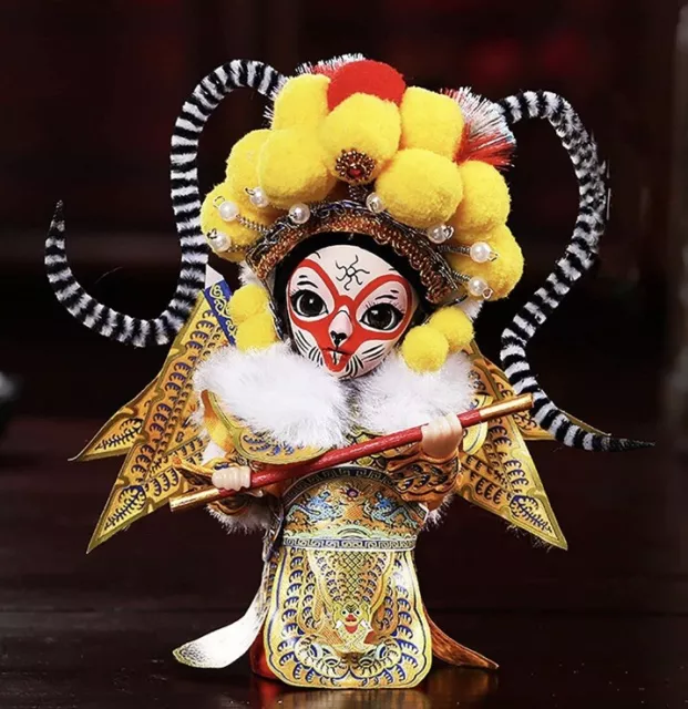 Beijing Opera Traditional Role Silk Doll Chinese Style Decoration Ornaments Gift