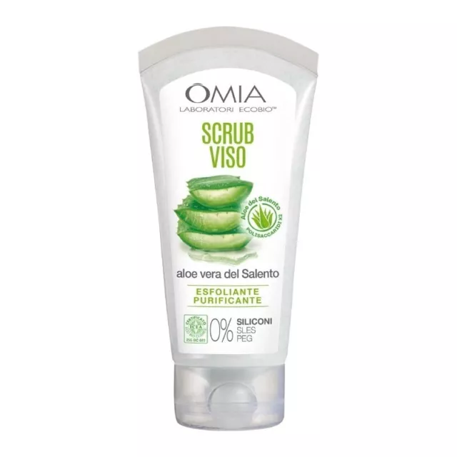 OMIA LABORATOIRES Scrub Viso Con Aloe Vera 75 Ml