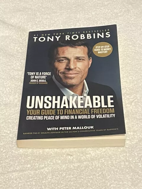 Unshakeable: Your Financial Freedom Playbook by Robbins, Tony Book The Cheap