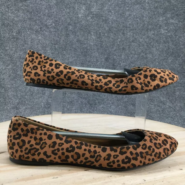 Time & Tru Women's Size 6 Slip On Clogs Leopard Print NEW Without Tags