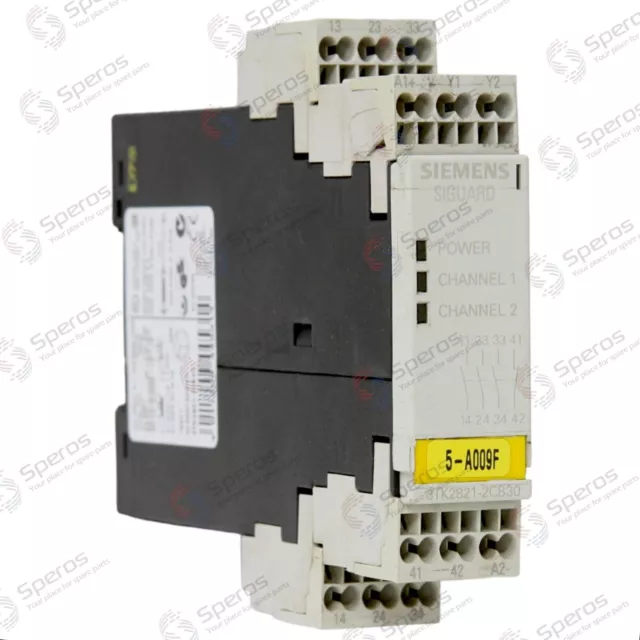 Siemens Safety Relay 3TK2821-2CB30 3ZX1012-0TK28-1CA1 24V AC/DC