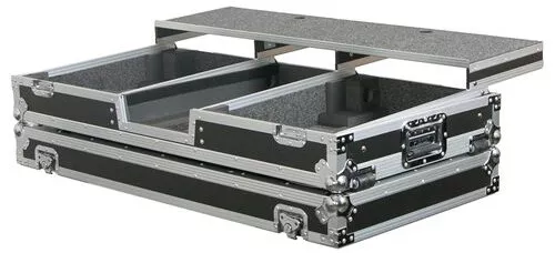 Odyssey FZGSPBM10W New Pro DJ Turntable & Mixer Coffin Case Remixer Glide Style