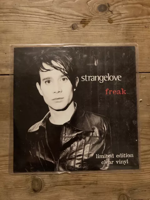 Strangelove, Freak - 1997 Ltd Ed - 7 inch Clear Vinyl