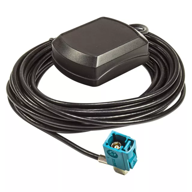 GPS Antenne Innen 5m Kabel Fakra passend für VW Zenec MFD2 MFD3 RNS 300 310 510