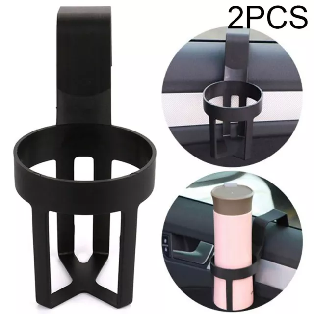 2Pcs Universal Car Cup Holder Van Storage Drink Bottle Can Mug Mount Stand New