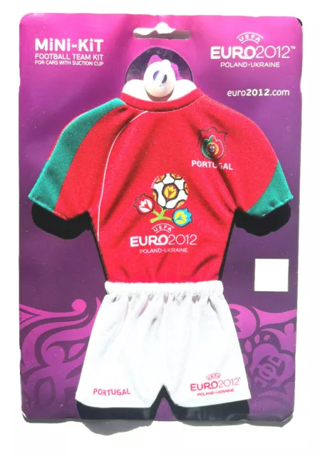 Portugal Mini Trikot Mini-Kit groß Fussball EM 12 EURO 2012 #253