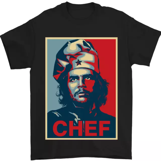 Che Chef Cooking Cook BBQ Funny Mens T-Shirt 100% Cotton