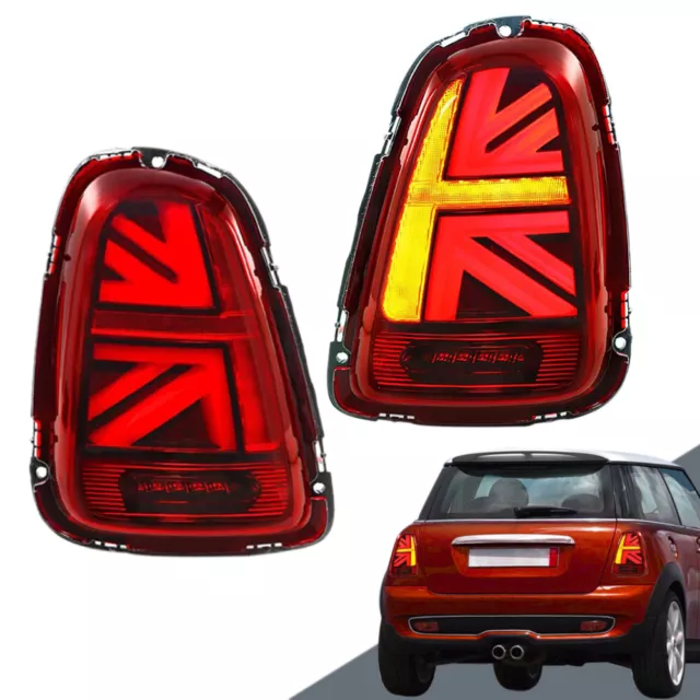 Pair LED Rückleuchten für 2007-13 BMW Mini R56 R57 R58 R59 Cooper S Dynamische