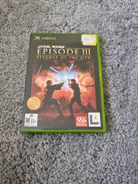 STAR WARS EPISODE III Revenge Of The Sith Xbox 22.95 PicClick AU