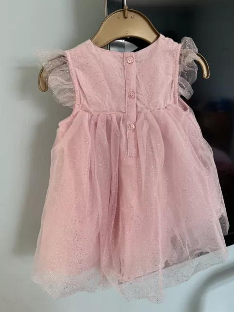 next baby girl dress and Shoes 0-3 months 2